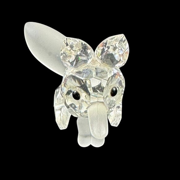 Swarovski Crystal Minis Fox Figurine Miniature Vintage 1980s Made in Austria - Picture 3 of 7
